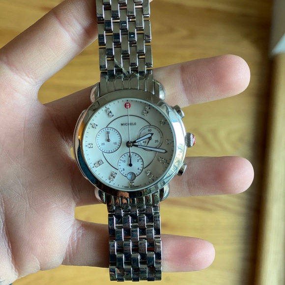 Michele Watch - Sidney, Silver main image 3